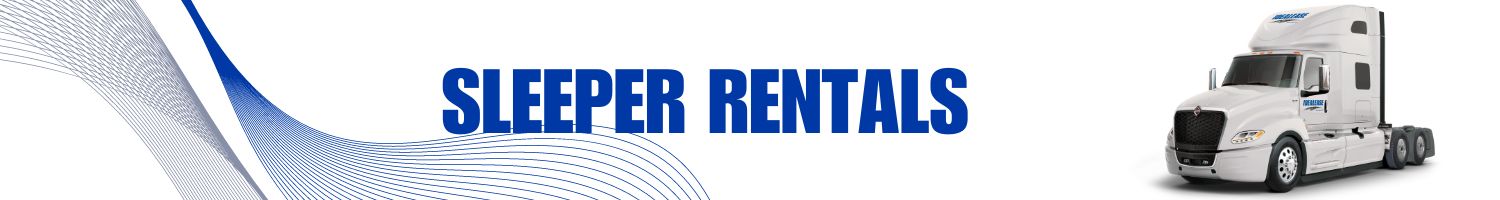 Rent a sleeper truck from McCandless Idealease