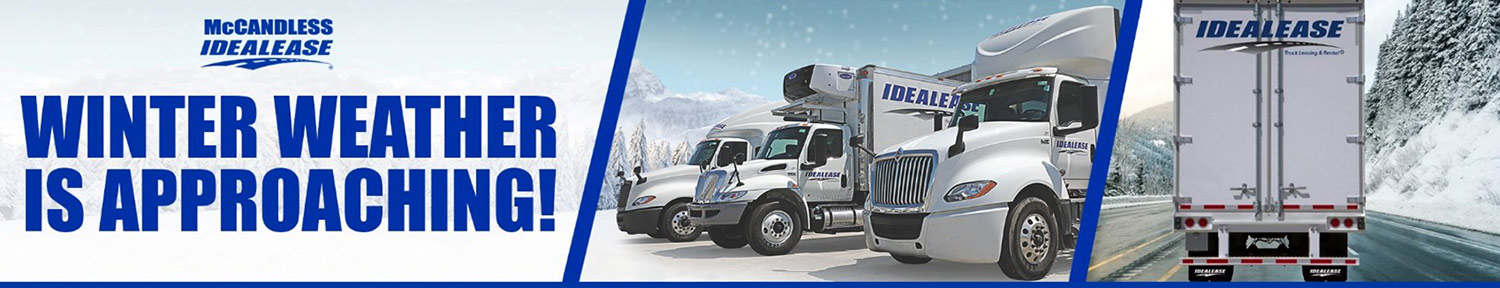 Cold weather tips and reminders for your Idealease fleet courtesy of McCandless Idealease